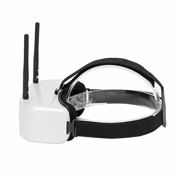 SJ RG01 5 8G 48CH двойной дисплей видео FPV очки с аккумулятором 3 7 В 1500 мАч DVR для RC Racing Drone