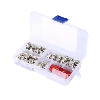 

Metal Replacement Grease Nipple Fittings Pack Set Mechanical Lubrication Part Discount