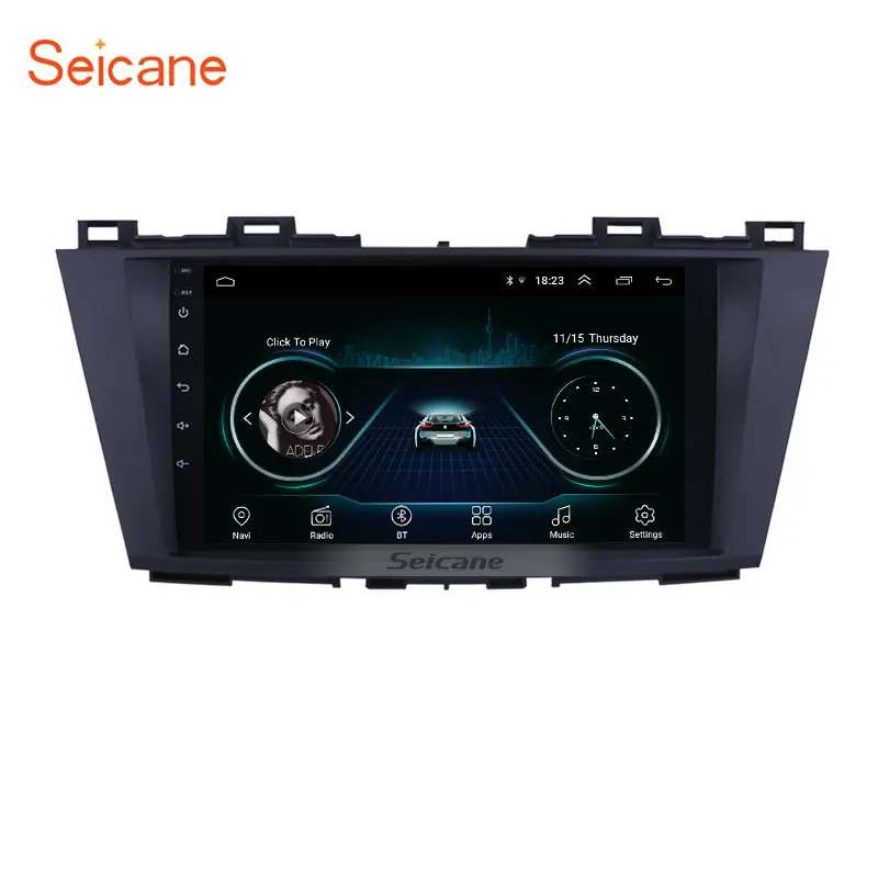 

Seicane 2Din 9" HD 4core Android 8.1 GPS Car Multimedia Player Radio Stereo For 2009 2010 2011 2012 Mazda 5 Head Unit Vehicle