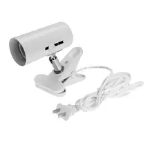 Алюминиевый сплав Homekit светильник держатель E27 гнездо подставка для рептилий Pet керамический Инфракрасный Тепловой Излучатель лампа светильник Цоколи