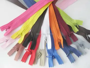 

2pcs #3 invisible zippers for dress nylon zipper for skirt/pillow/bag Garment zippers