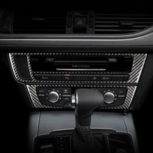 Салона кондиционер CD панели 3D Стикеры для Audi a6 c4 c5 c6 c7 4f quattro A7 автомобильные аксессуары для укладки