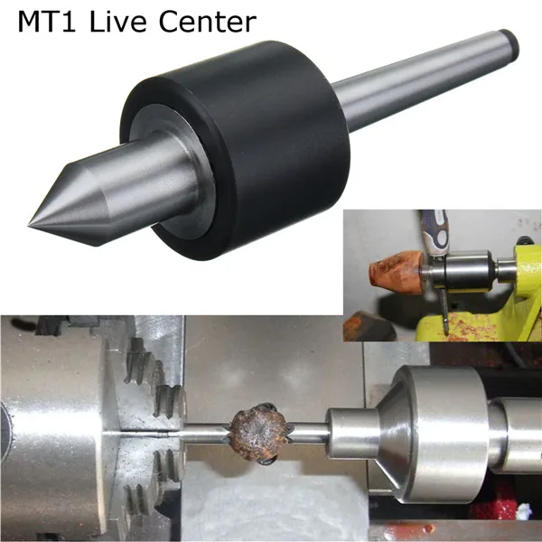 

MT1 Carbide Tipped Live Center Morse Taper Steel Lathe Revolving Tool