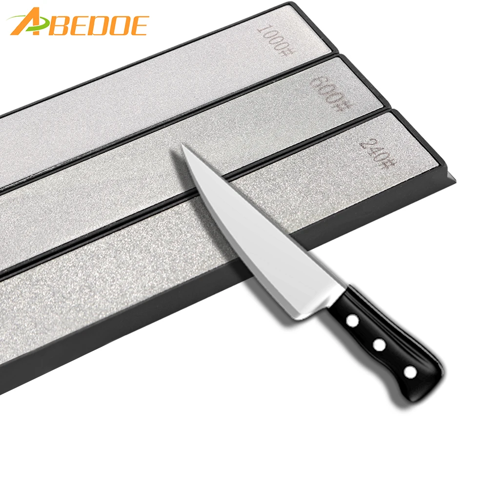 

Knife Sharpener 3 Stages Kitchen Knife Sharpening Stone Grinder Whetstone Grindstone Ceramic Tungsten Diamond Sharpener Tool Set