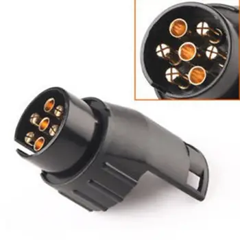 

7 Pin To 13 Pin Mini Car Truck Trailer Connector Truck Electric Adapter Plug Trailer End Conversion Head Car RV Accessory Tool