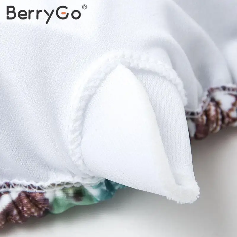Женский купальник со змеиным принтом BerryGo пляжный купальный костюм шнуровкой и