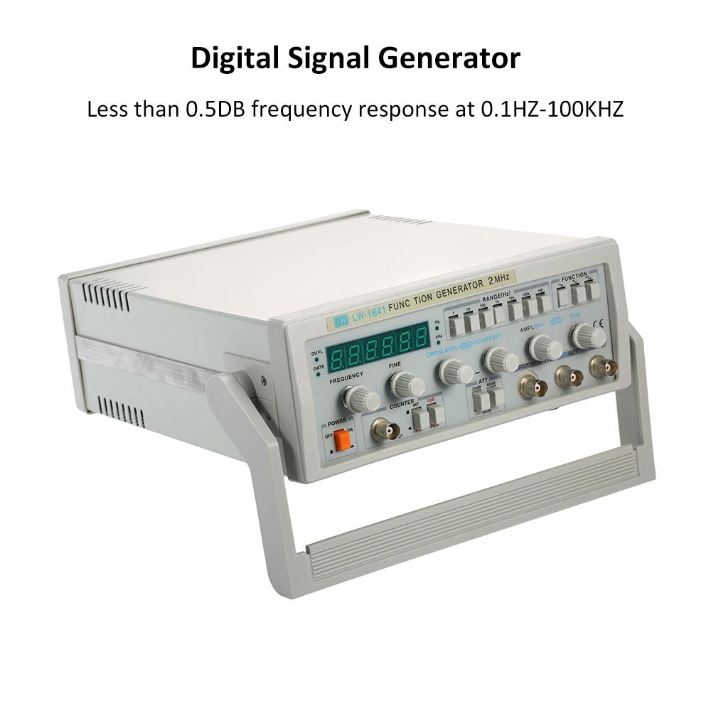 Мульти-Функция LW-1641 волна цифровой Функция генератор сигналов 0,1 Гц 2 МГц частота AC 220V