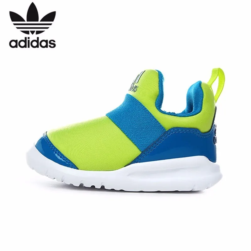 Adidas дети 2018 весна новый продукт Дети кроссовки для мальчиков и девочек Детские гиппокамп кроссовки # CG3253 CG3256