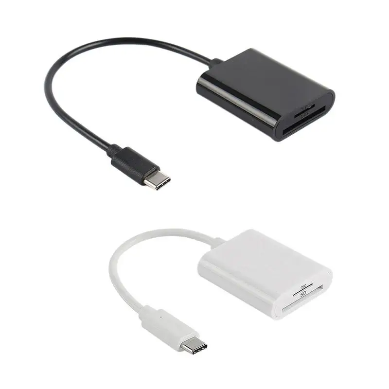 USB Type-C 2.0 Card Reader 480Mbps USB C to SD Card Reader for Samsung Macbook iMac Google Chromebook Pixel Google Pixel Nexus