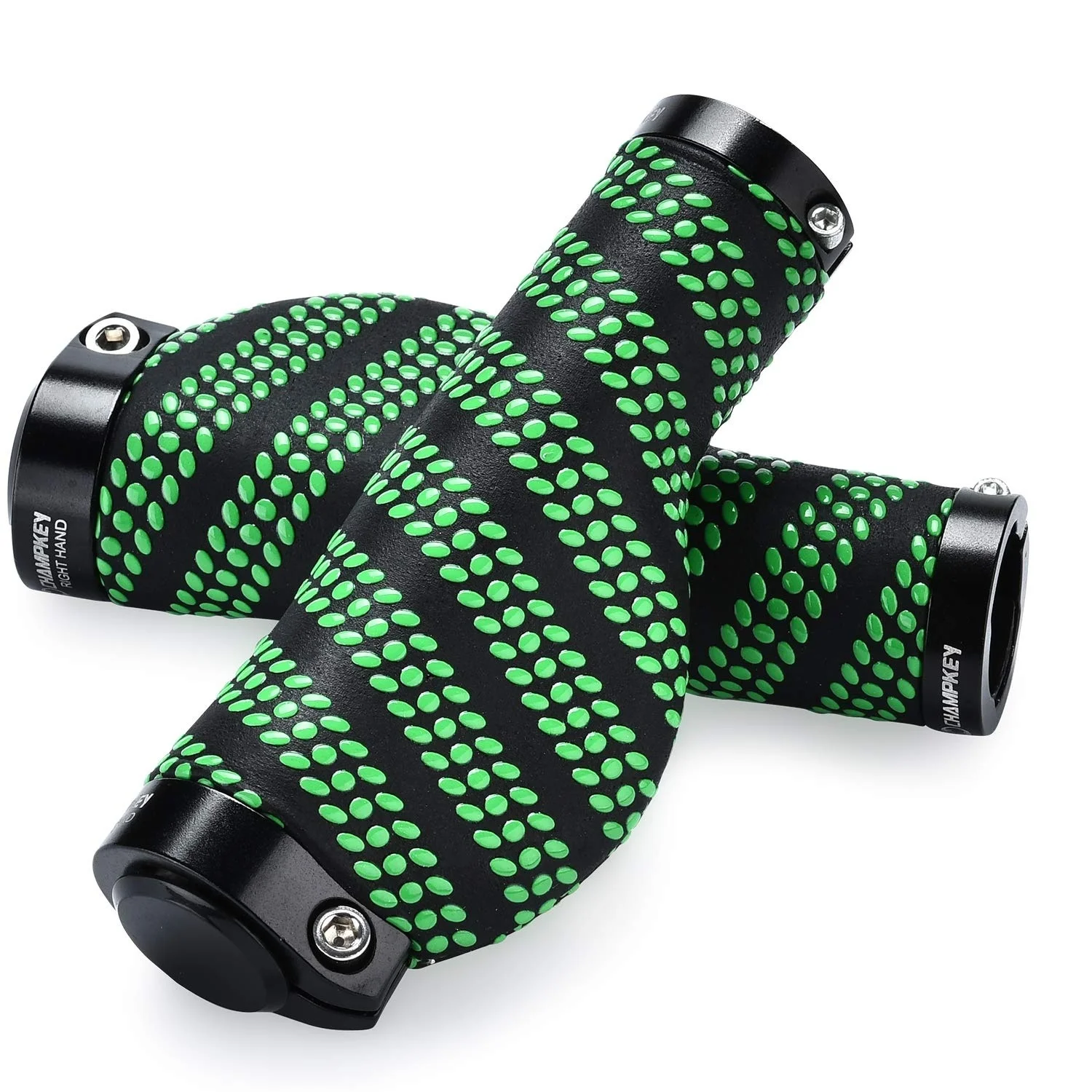 

Anti-Slip Particles Bike Handlebar Grips Carbon Fiber Cloth Material