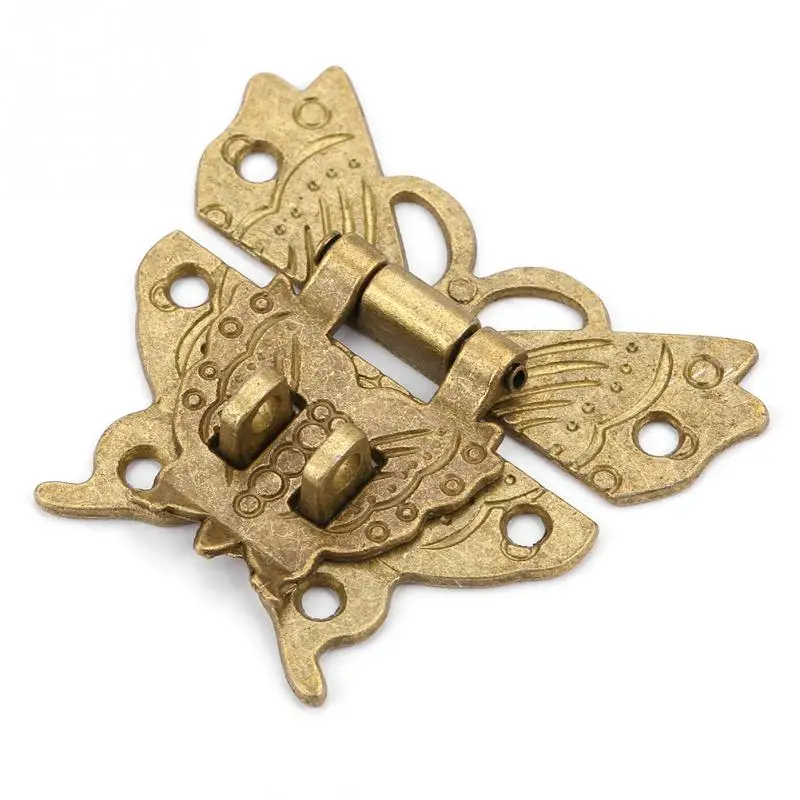 

Antique Design Buckle Hasp Zinc Alloy Wooden Box Locks Handle Hardware Accessory