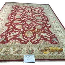 Один экспорт турецкие ковры ручной работы OUSHAK Ozarks ковер из чистой шерстяной X29-21 10x14gc47zieyg28