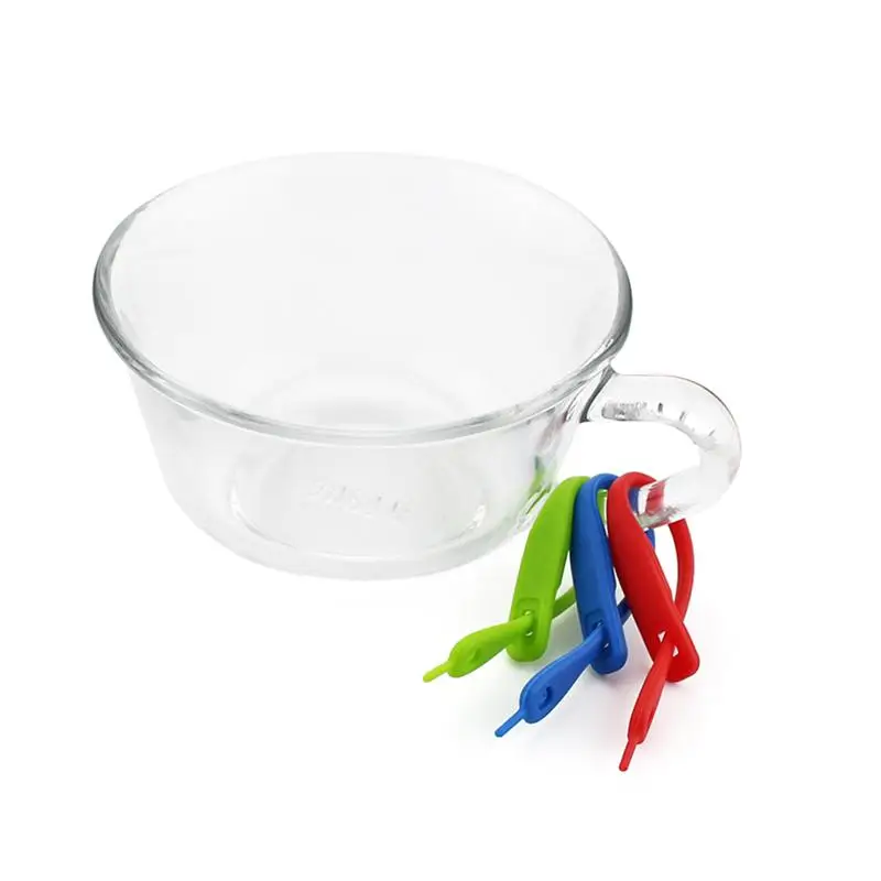 

12pcs Silicone Wine Glass Marker Drinking Cup Identifier Cup Sign for Bar Party (Assorted Color)