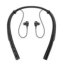Q14C Bluetooth гарнитура двойное подвижное кольцо 4 ядра шумоподавление Bluetooth V5.0 Висячие шеи Висячие уши беспроводные наушники