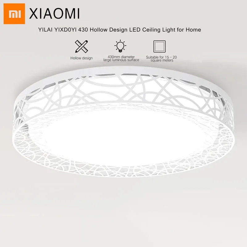 

Yeelight YILAI YIXD06YI 430 Hollow Design LED Smart Ceiling Light for Home Mijia APP Remote Control Adjustable Color Temperature