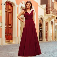 Розовые платья подружки невесты для женщин, милое Элегантное Длинное Платье трапециевидной формы для свадебной вечеринки, официальное платье для гостей, Robe demoiseur D'honneur