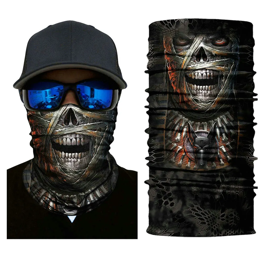 Мотоциклетная маска для лица, тактическая Балаклава маска для лица Для женщин человек ветрозащитный призрак страйкбол бандана Байкерский шарф Durag крышка шеи маска