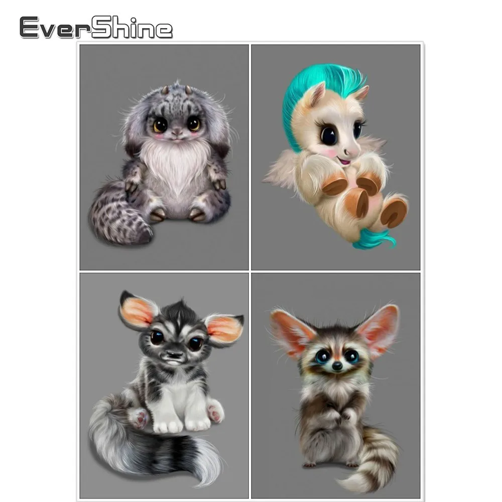 

Evershine DIY Diamond Embroidery Animals Diamond Painting Full Square Cross Stitch Cartoon Picture Of Rhinestones Children Gift