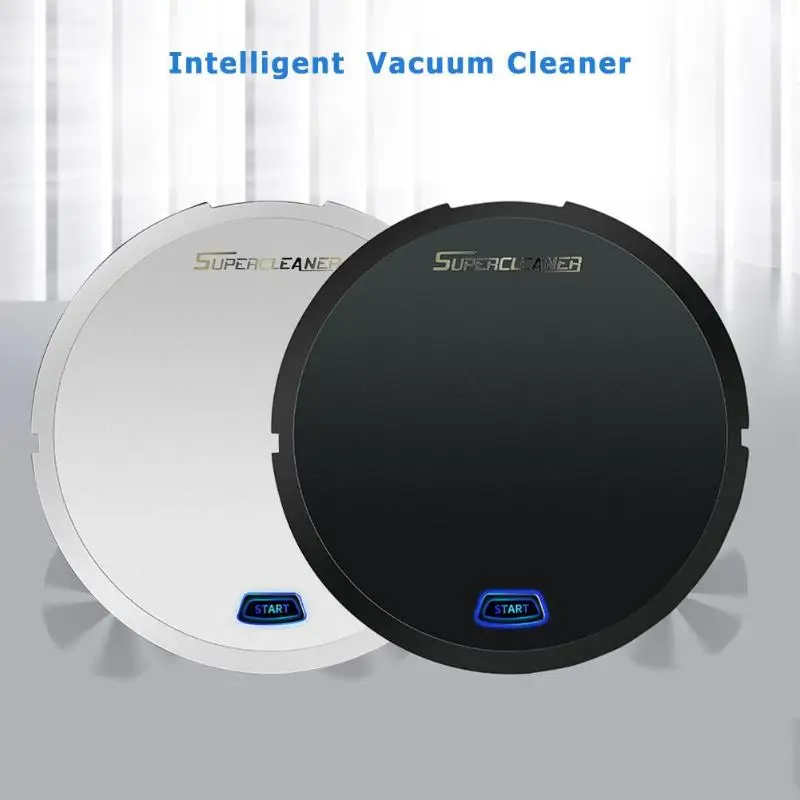 

USB Rechargeable Intelligent Induction Household Vacuum Cleaner Mini Automatic Sweeping Robot Vacuum Cleaning Mop For Home