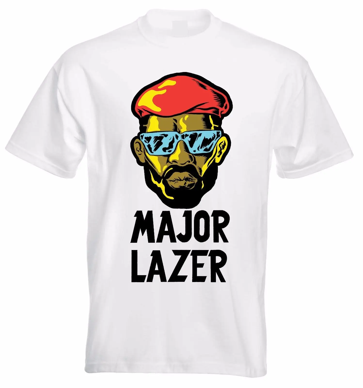 MAJOR LAZER футболка с коротким рукавом 2019 для мужчин модный бренд дизайн 100% хлопок