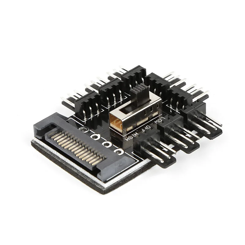 Кулер Molex для ПК кабель разветвитель с 1 на 8 4 контакта