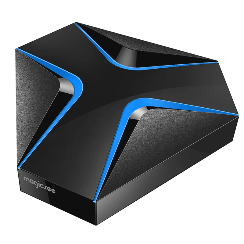 

Magicsee Iron Android 7.1 Wifi Tv Box Amlogic S905X Quad Core 2G+16G Smart Tv Box With Hd 4K Set Top Box(Us Plug)
