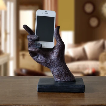 

Wall Decoration Wall Hanging Resin Bionic Hand Gesture Classic Pose Statue Home / Hotel / Bar Decoration Crafts Resin figurine