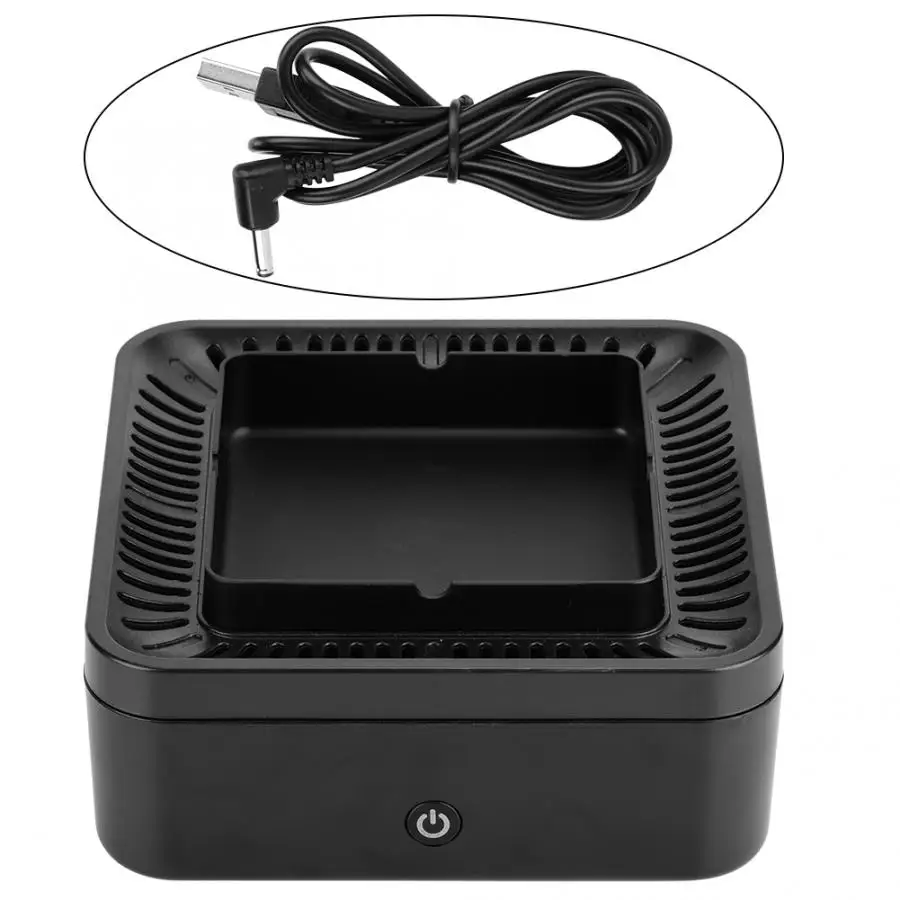 

Ultrasonic Mist Maker USB Charging Portable Multifunctional Ashtray Air Purifier for Home Office Travel humidificadores