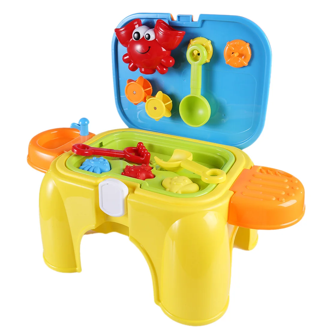 amazing  Kids Beach Toys Play Sand Toy Pretend Play With Retractable Storage Chair Educational Toys Gift For