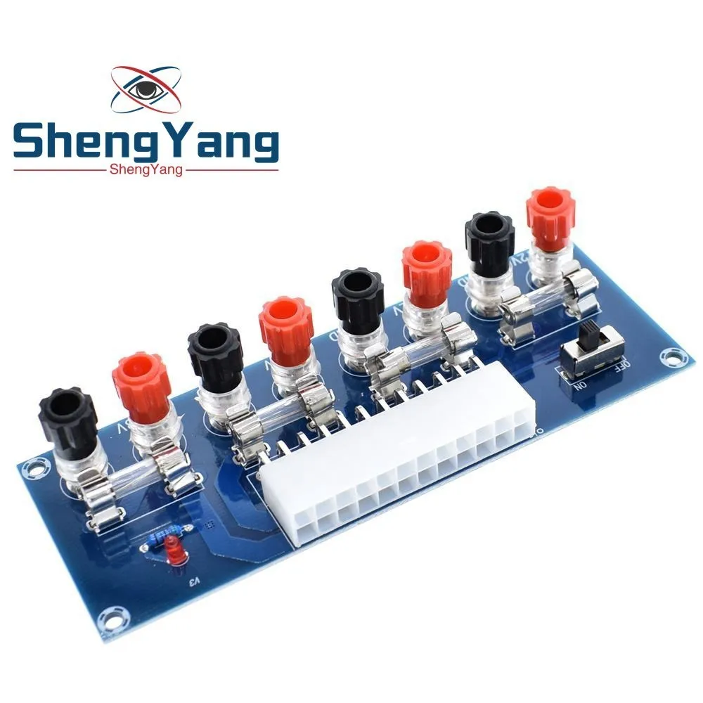 

XH-M229 Desktop PC Chassis Power ATX Transfer to Adapter Board Power Supply Circuit Outlet Module 24Pin Output Terminal 24 pins