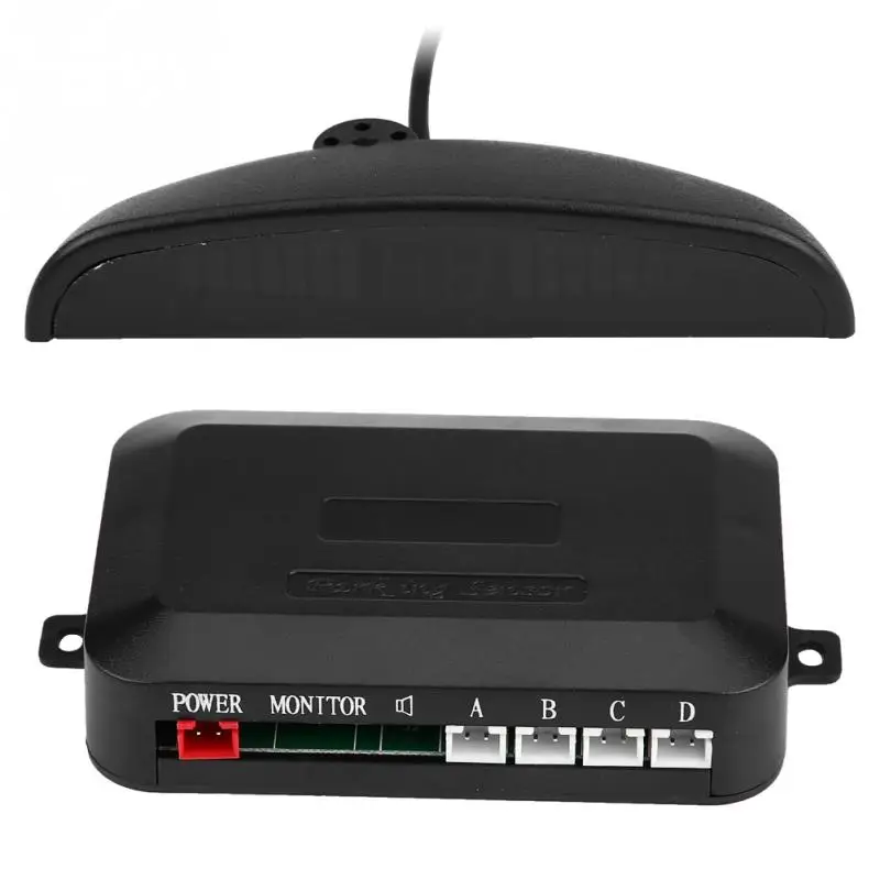 9V-16V Car Rear View Parking System Reverse LED Backup Radar System with 4 Radar Sensor Universal oto aksesuar automobiles 9V-16V Car Rear View Parking System Reverse LED Backup Radar System with 4 Radar Sensor Universal oto aksesuar automobiles