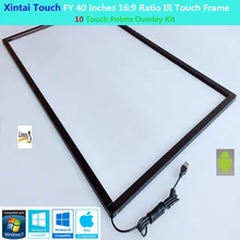 Xintai Touch FY 40 дюймов 10 точек касания 16:9 соотношение ИК сенсорная рамка панель Plug& Play(без стекла