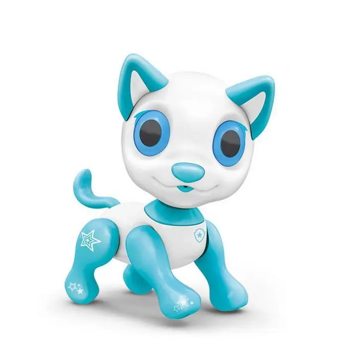 Rechargeable  Smart Touch Music Interactive Communication action Cartoon Animal Kids Dog RC Robot dog Toy