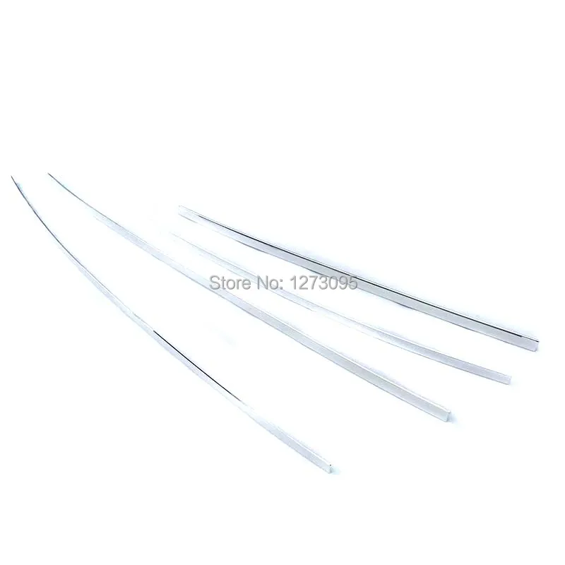 

For Ford Kuga 2017 2018 Stainless Steel Side Door Body Molding Trim Strip Protector Guard Cover Sticker Car Styling Accessory