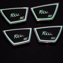 Моя хорошая Автомобильная светящаяся внутренняя дверная чаша декоративная накладка наклейка для Ford Focus 3 4 Sedan Hatchback 2012- Acc