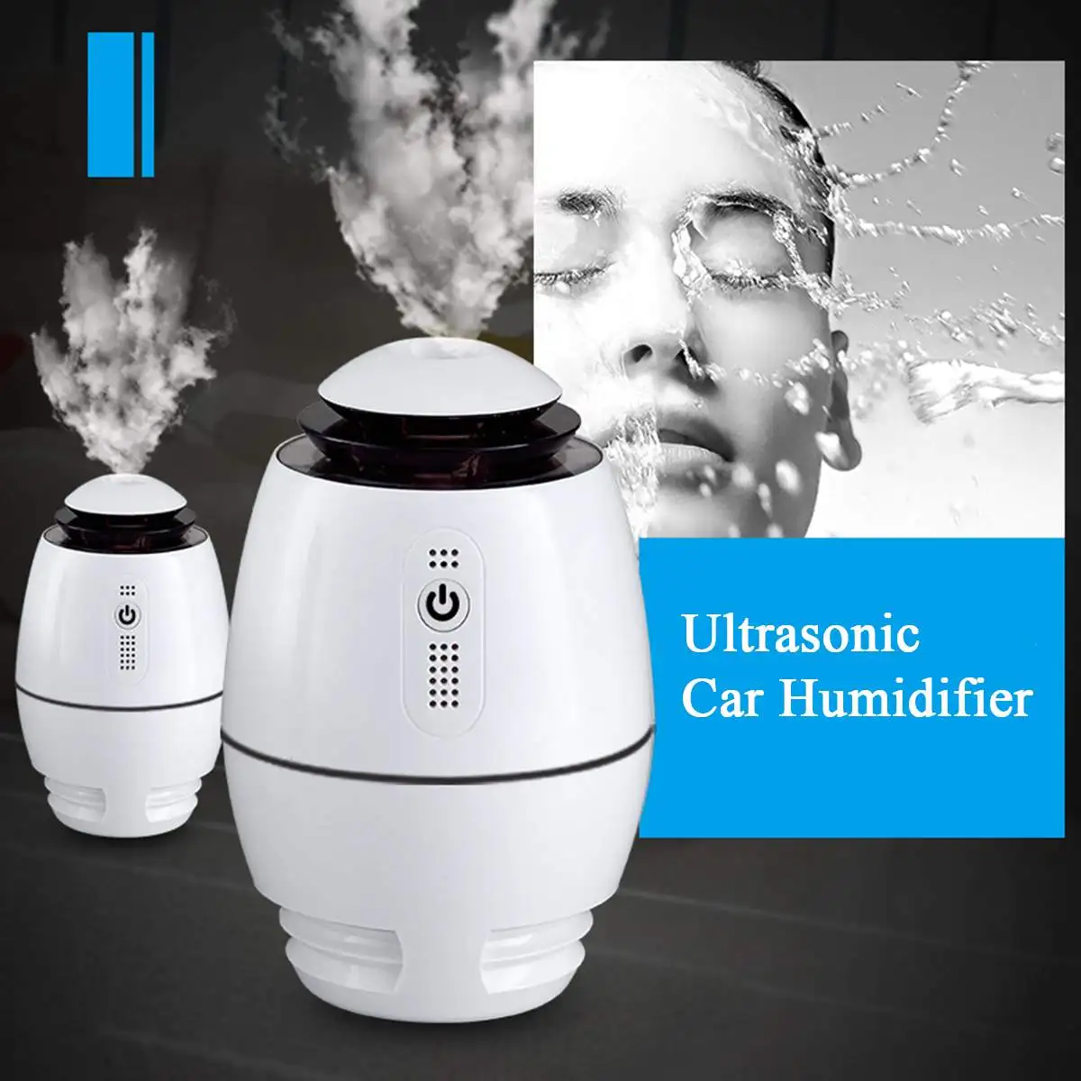 

300ml Mini Ultrasonic Air Humidifier Car Home USB for Aroma Air Purifier Essential Oil Diffuser Electric Aromatherapy Diffuser