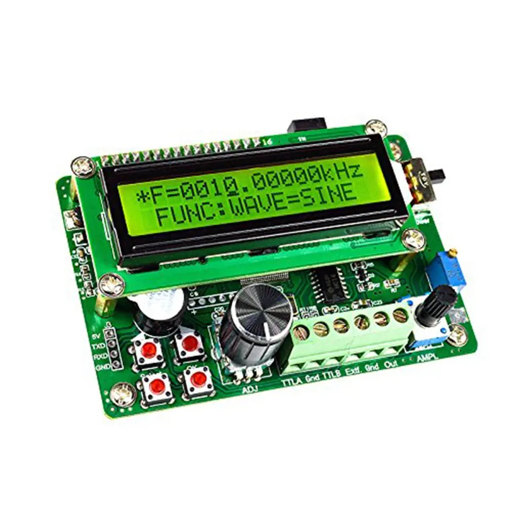 

DDS Function Signal Generator LED Display Source Module Board Frequency Counter DDS Module Sine Wave Electronic Kit