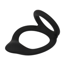 silicone delay ring for cock penis cockring sex time lasting sex toy for man Male Delay Ejaculation Double Ring On Penis