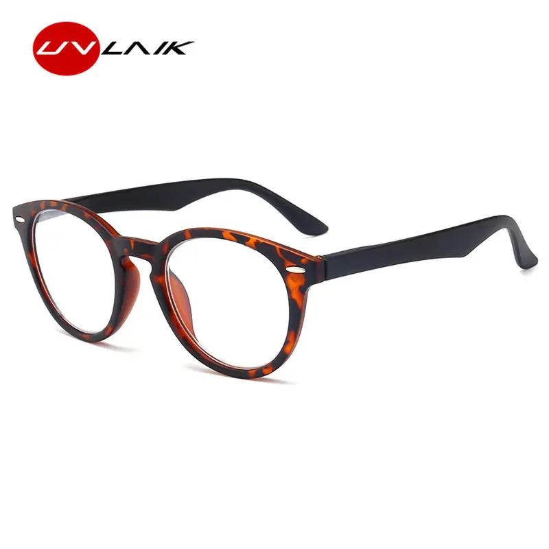 

UVLAIK Toughness PC reading glasses Women Men ultralight Resin Material Female Male Prescription Glasses +1 +1.5 +2 +2.5 +3 +3.5