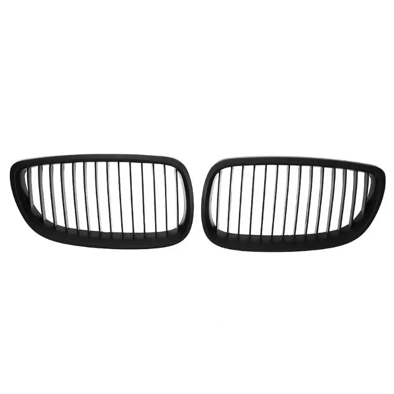 

1 Pair Front Kidney Grille for BMW E92 E93 M3 06-10 Car Racing Matte Black