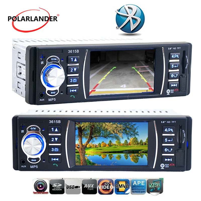 Car Audio Player Mp5 Car Stereo Remote Control 3.3 inch HD TFT Screen Car Radio12V,SD/USB/AUX IN