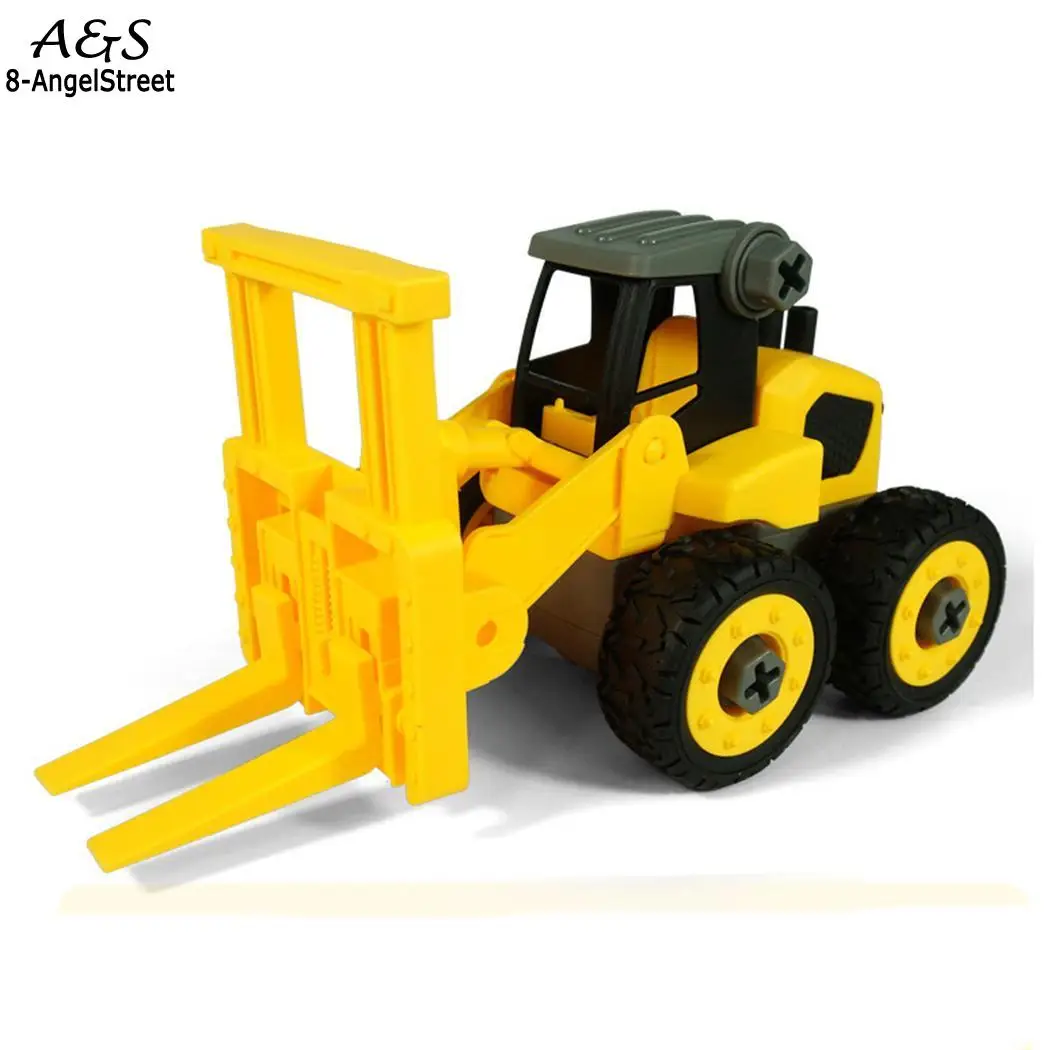 Construction Vehicle Excavator Bulldozers Model Mini 1:30 Yellow Simulation Toys Over 3 Years Old |