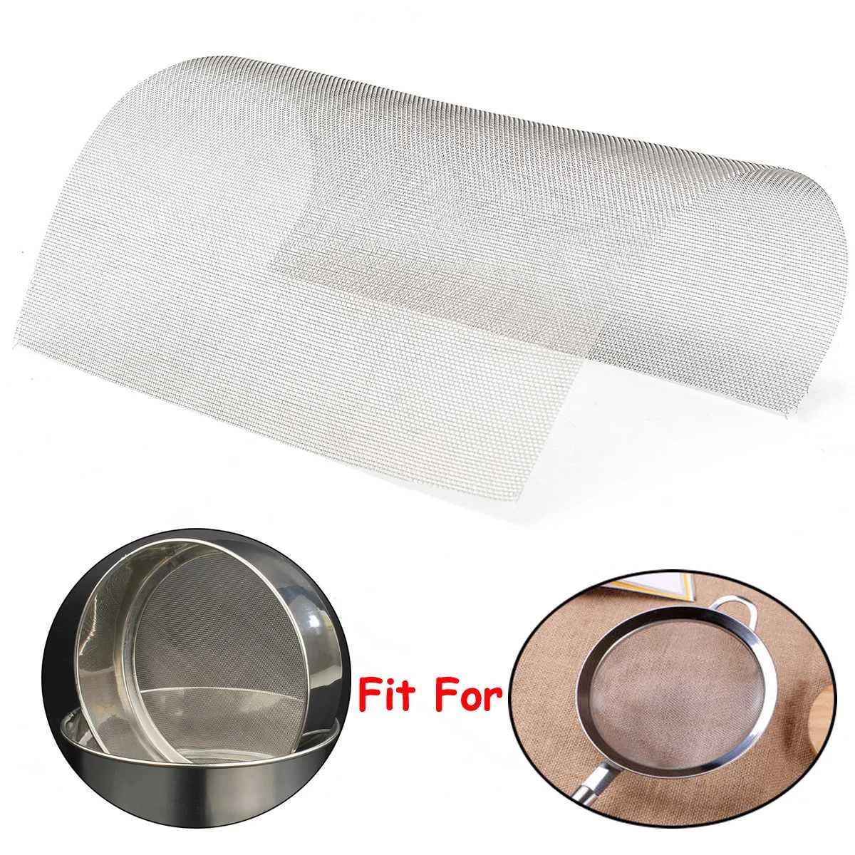 

30x30cm Woven Wire 304 Stainless Steel Filtration Grill Sheet Filter 20 Mesh Wire Mesh Cloth Screen