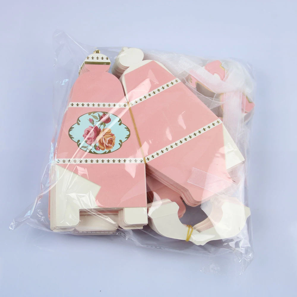 

Candy Gift Box Birthday Wedding Paper Candy Bag Creative Teapot Shaped Favors Party Decoration