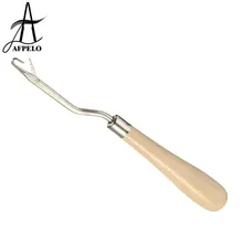 Дредлок иглы для косичек парики наращивание волос деревянная ручка крючком крюковые иглы для плетения волос Инструменты для вязания