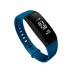 V07S умный Браслет кровяное наручные часы с измерителем давления Smartband Спорт кровяное давление пульсометр сообщение напоминание умный