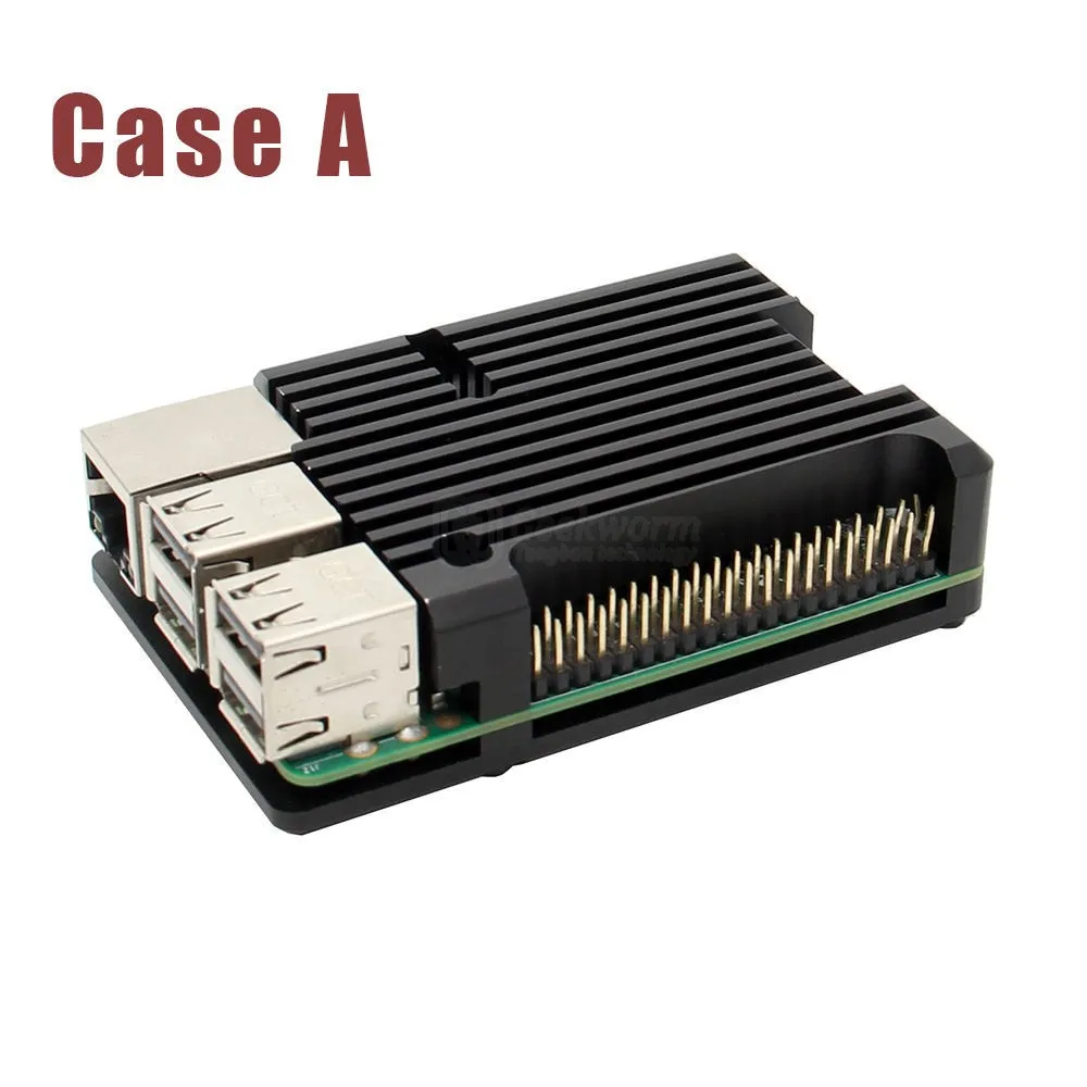 Raspberry Pi 4 / 3B +/ защитный чехол из алюминиевого сплава металлический корпус для Model B/