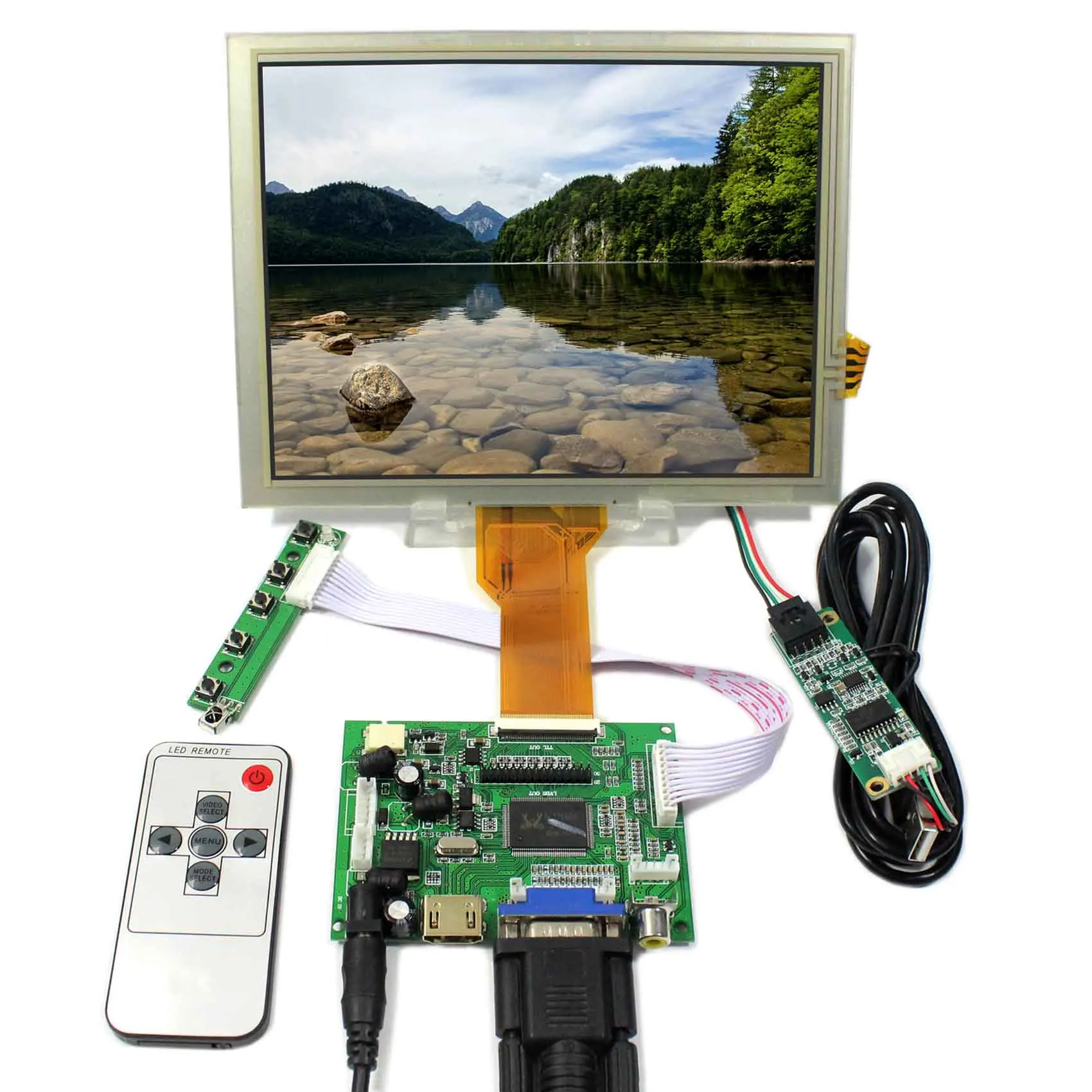 50 Pin Parallel RGB Display 8