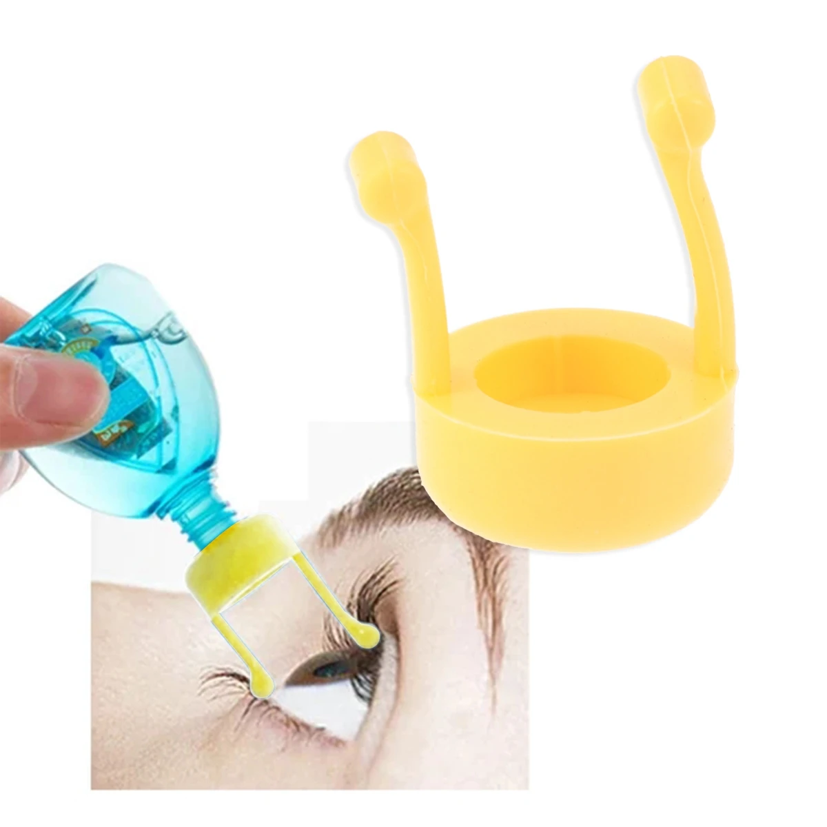 

Eye Drops Bracket Silicon Practical Eye Drops Helper Application Guide Fixing Stand Support Holder