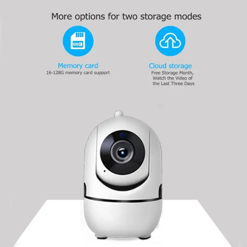 

Wireless WiFi Web Camera 720P 1MP Baby Monitor Camcorder Motion Tracking Voice Intercom Support TF Card Home Security Webcam AU